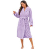 Plush Robes for Women – Soft Warm Fleece Bathrobe Elegant Comfort & Warmth for the Cold Seasons