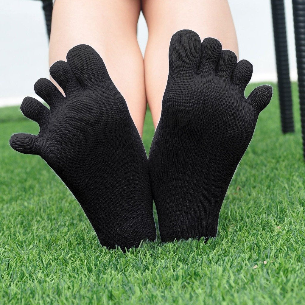 black no show socks for women