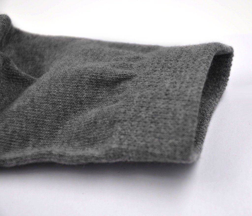 grey cotton socks for men